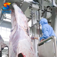 Équipement automatique de traitement du bétail pour abattoir de bovins, couteau de boucherie