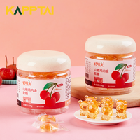 Gommes à membrane aubépine et gésier de poulet Gommes à la pectine de bonbons sucrés aromatisés et fruités dans un emballage en vrac