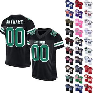 Nouveau maillot de football de club pas cher prix équipe porter des maillots de pratique maillot de football américain respirant à manches courtes - Product Image 4