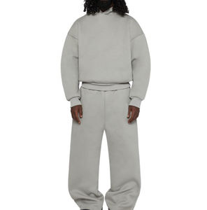 Survêtement molletonné ample et respirant pour homme, 100 % coton, 500 g/m², personnalisé, collection automne 2025 - Product Image 2