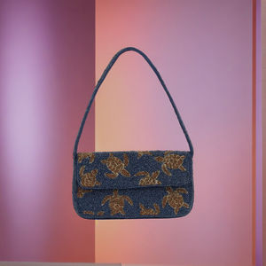 Best Quality Striped Beaded Shoulder Bag Colorful Fashion Women and <b>Girls</b> <b>Purse</b> Boutique Party & Casual Beadwork Handbags - Product Image 3