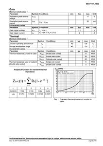 Thyristor de commutation de porte Hitachi Energy 5SGA 25H2501 2500 V 2500 A pour entraîneurs de puissance KW et convertisseurs à commutation en ligne MW - Product Image 4