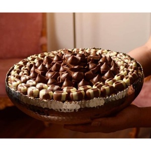 Inicio Bodas y eventos Mesa Chocolate Servir Catering Tazón Dulces Tazón para servir Material de metal moderno Tazón para servir - Product Image 5