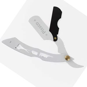 Fabriqué par Pissco Pakistan, Couteau de rasage pliant pour barbier, Rasoir de barbier, Outil de rasage de précision - Product Image 3