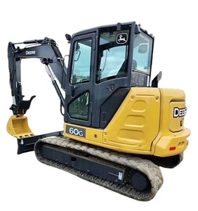 Miniexcavadora JD 2016 bastante usada de alta calidad, excavadora pequeña de 60G lista para trabajar en todo el mundo - Product Image 1