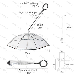 Laisse Rétractable pour Chien, Chaîne de Traction, Écologique, Imperméable, en Plastique et Acier Inoxydable, avec Foulard en Dentelle et Fourrure – Meilleure Vente - Product Image 5