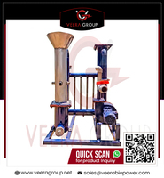 Meistverkaufte VEERA BIOPOWER Biomasse-Vergaser Maschinen Veera G10 10KW Edelstahl Gasförmiger Brennstoff Erzeugende Geräte ISO9001 Zertifiziert