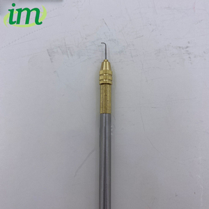 Aiguilles de ventilation en acier inoxydable de haute qualité avec manche doré pour la fabrication de perruques et les extensions de cheveux - Product Image 4