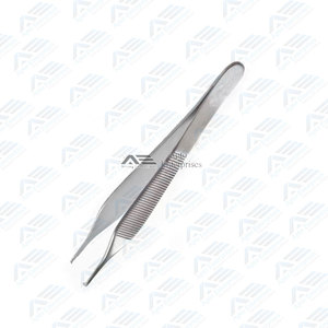 Medic Instrument Dressing Forceps Pince à tissus Adson Pince à épiler à dents brunes Adson Dressing Forceps en carbure de tungstène TC Adson - Product Image 6