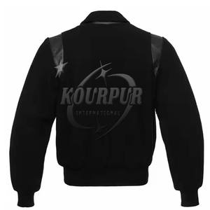 Haute qualité 2025 hommes Varsity Letterman vestes à la mode Baseball Varsity veste Pakistan haute qualité 100% coton hiver - Product Image 4