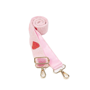 Perles de rocaille et tissu broderie sangle perlée à la main avec crochets pour femmes sacs à main - Product Image 3