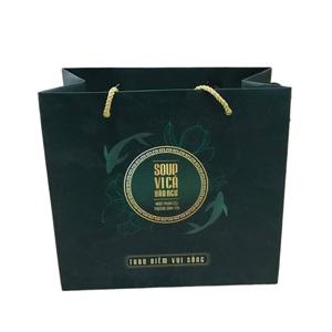 ถุงกระดาษแฟชั่นแบบสั่งทำพิเศษพร้อมเคลือบพิเศษและด้ามจับที่ทันสมัยสำหรับประสบการณ์การค้าปลีกสุดพิเศษ #17 - Product Image 5