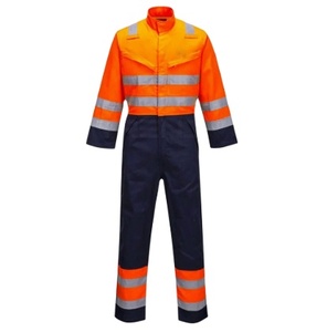El servicio profesional garantiza que el traje de trabajo de seguridad reflectante e impermeable de alta visibilidad, talla grande, cumpla con los estándares B2B. - Product Image 1