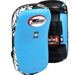 Twins Standard Curved Leather Kick Pads High Quality Custom Made Professional Training Boxing Muay Thai MMA Kick <b>Shield</b> - Product Image 2