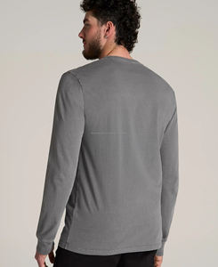 เสื้อสเวตเชิ้ตผู้ชายผ้าฝ้ายหนานุ่ม 100% สำหรับฤดูหนาว มีซิป ระบายอากาศได้ดี มีกระเป๋าหน้า ลายเรียบ โลโก้ปักนูน - Product Image 6