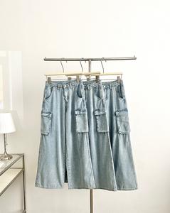 Jeans baggy vintage multi-poches streetwear pour femmes pantalon cargo ample jeans en denim pour femmes - Product Image 6