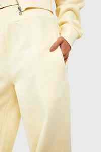 Wholesale High Quality Cheap Blank 100% Cotton Women's Streetwear Autumn Casual Wear With Side Pockets Flared Ladies Trouser - Product Image 5