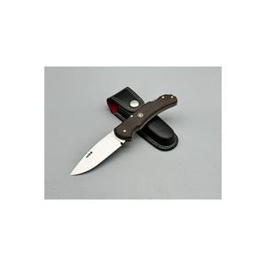 Coltello tascabile pieghevole modello Bushcraft chiuso a chiave con Paduk - Product Image 2