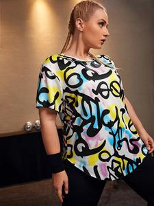 Nouvelle arrivée T-shirts à col rond personnalisés pour femmes T-shirts d'été de style sportif en coton et polyester de haute qualité - Product Image 4