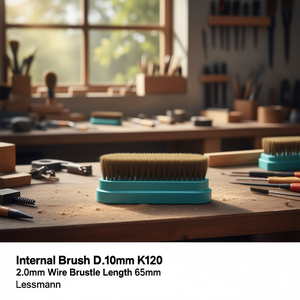 แปรงภายใน D.10 มม. K120 ขนแปรงลวด 2.0 มม. ความยาว 65 มม. เลสแมนน์ - Product Image 3