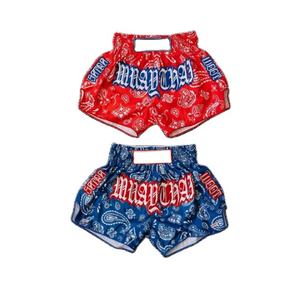 Pantalones cortos transpirables para artes marciales, ropa de boxeo, lucha MMA, fabricantes de fábrica - Product Image 1