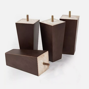 Pieds de canapé ronds en bois massif personnalisés pour salon, cuisine et meubles d'hôpital, pieds de meubles, pieds de meubles TV, tables d'appoint, armoires - Product Image 1