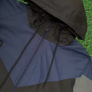 Chándal cortavientos OEM de nailon de dos piezas con cremallera para hombre logotipo personalizado corte perfecto estilo único fabricante superior - Product Image 4