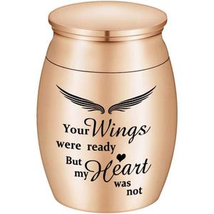 Urnas de recuerdo pequeñas con foto personalizada para cenizas humanas Mini urnas de cremación para cenizas Soporte de cenizas conmemorativo de acero inoxidable - Product Image 5