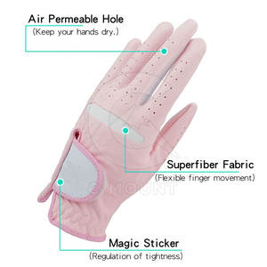 Gants de golf de dernière conception fabriqués par des professionnels gants de golf de Offre Spéciale antidérapants gants de golf de sports de plein air - Product Image 5