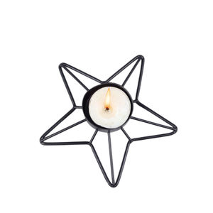 Portavelas de aluminio con revestimiento de polvo dorado de gran calidad para Navidad y todo el portavelas decorativo festivo - Product Image 2