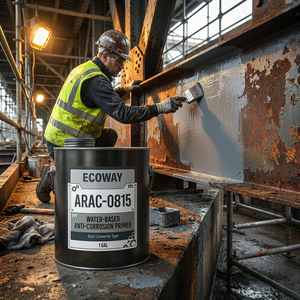 Primaire anti-corrosion à base d'eau ARAC-0815 Convertisseur de rouille 20 µm DFT ISO 9227 2000H RoHS Sans BPA 1 GALLON - Product Image 2