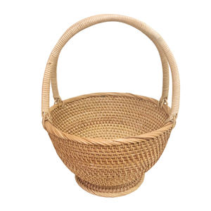 Panier vintage en bambou et en rotin de haute qualité à bon prix en provenance du Vietnam / Paniers en bambou en gros pour l'UE et les États-Unis - Product Image 1