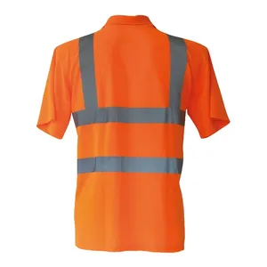 Polo personnalisé haute visibilité pour merchandising promotionnel - Product Image 4