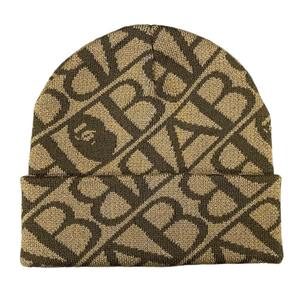 Unisex Over All Solid Pattern High Quality Custom Color <b>Beanie</b> Hats with Custom Logo - Product Image 3