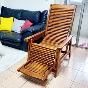 เฟอร์นิเจอร์ไม้สักกลางแจ้งปรับได้และผ่อนคลายสำหรับห้องนั่งเล่นและห้องนอนเฟอร์นิเจอร์ลานกลางแจ้ง - Product Image 6