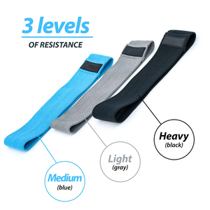 สายรัดสะโพกวงกลมยืดหยุ่นสำหรับออกกำลังกายยางยืดได้ตามต้องการ - Product Image 3