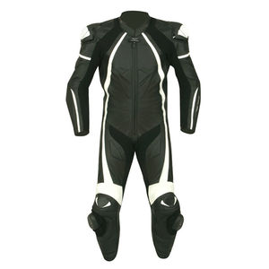 Combinaison de course moto en cuir imperméable et respirante de haute qualité, design personnalisé, logo élégant, confortable toutes saisons 2025 AZ110 - Product Image 2