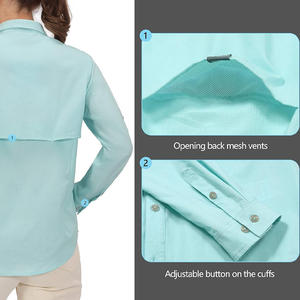 Chemises de travail personnalisées pour femmes avec boutons à manches longues style d'entreprise pour les promotions de marque et le travail quotidien - Product Image 2