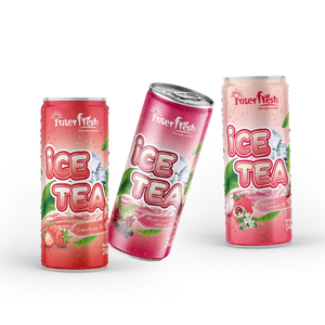 Interfresh ราคาที่ดีที่สุด320มล. ชาเย็นสีเขียวฟรีฉลากตามแบบของผู้ผลิตน้ำผักและผลไม้ผลิตจากเวียดนาม - Product Image 5