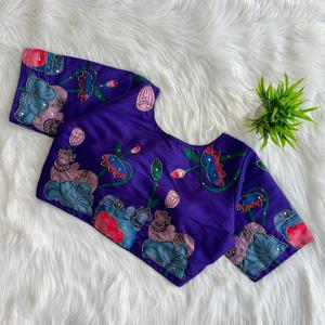 เสื้อทำงานทำมือสไตล์บอลลีวู้ดสวยทันสมัยเสื้อแฟชั่นทำมือสไตล์อินเดีย - Product Image 3