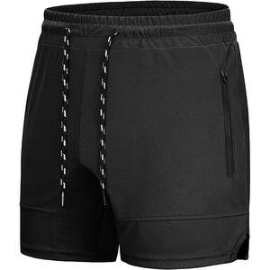 Short en coton grande taille pour hommes, unisexe, tenue décontracté, short vierge léger, short imprimé avec logo personnalisé pour hommes - Product Image 2