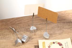 Beautiful Golden <b>Card</b> Display Stand Eye Catching Accent for Events <b>Business</b> Tables or Home Office Styling - Product Image 6