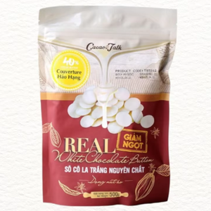 Precio bajo Listo para envío OEM Halal Botón de chocolate blanco real 40% Cacao 1KG 5KG 10KG Panadería Dulces Alimentos al por mayor - Product Image 1