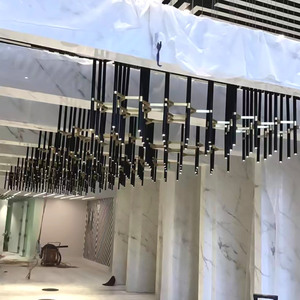 Lámpara colgante moderna única, accesorios de iluminación, candelabro LED para sala de estar, hotel, restaurante - Product Image 5