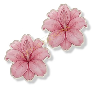 Support à cils en acrylique personnalisé, multifonctionnel et durable, pour la formation en extension de cils, avec poignée en forme de cœur, papillon ou ovale, pour la beauté - Product Image 2