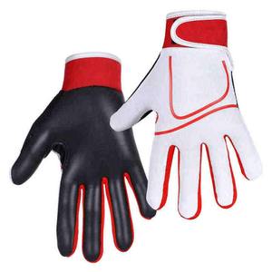 Guantes para pantalla táctil de fútbol americano con logotipo personalizado impreso, material de látex, forro interior suave, impermeables, calidad superior - Product Image 2