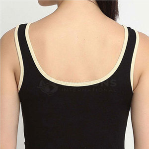 Camiseta sin mangas básica ligera para mujer, de secado rápido, tela suave, nueva moda, para caminar al aire libre, gimnasio, fitness, uso diario. - Product Image 5