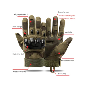 ถุงมือแบบเต็มนิ้วสำหรับผู้ชาย, ถุงมือเพนท์บอลปืนอัดลมต่อสู้ล่าสัตว์กลางแจ้งและอุตสาหกรรม - Product Image 2