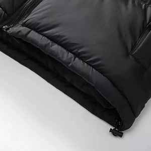 Client exigeant bulle vêtements d'extérieur manteaux hommes les plus vendus à manches longues col montant hiver chaud rembourré bouffant veste mâle - Product Image 2