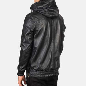 Venta al por mayor de diseño personalizado de los hombres de estilo de moda de alta calidad profesional con capucha chaqueta con capucha transpirable - Product Image 4